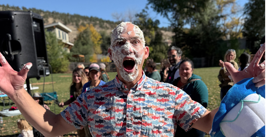 PIe in the Face with Mr. Moore.